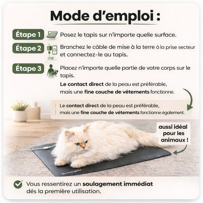 SleepVarna™ Tapis mise à la terre